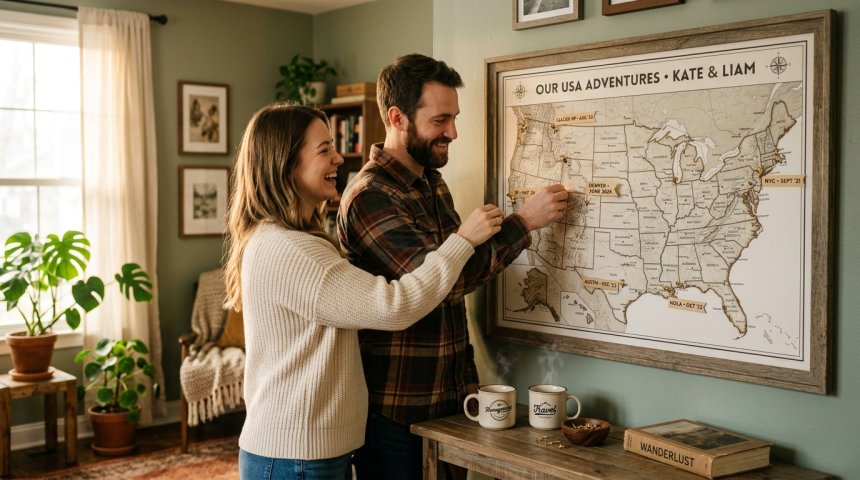Personalized U.S. Travel Map Store: 2026 Business Guide
