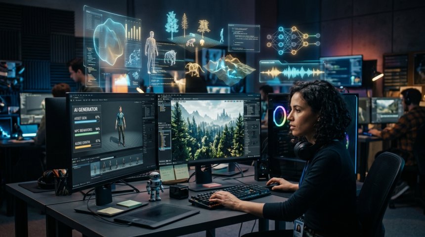 How Generative AI Is Transforming Games From the Inside Out