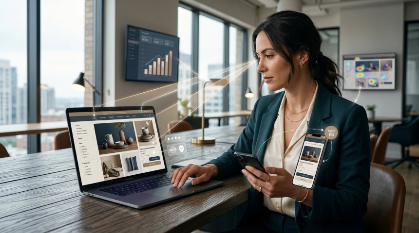 How Website Design Shapes the Way We Shop Online