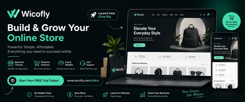 Wicofly: Launch Your 10-Minute Online Store Today