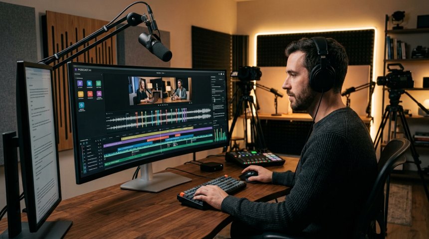 7 Powerful AI Video Editors for Faster Podcast Production