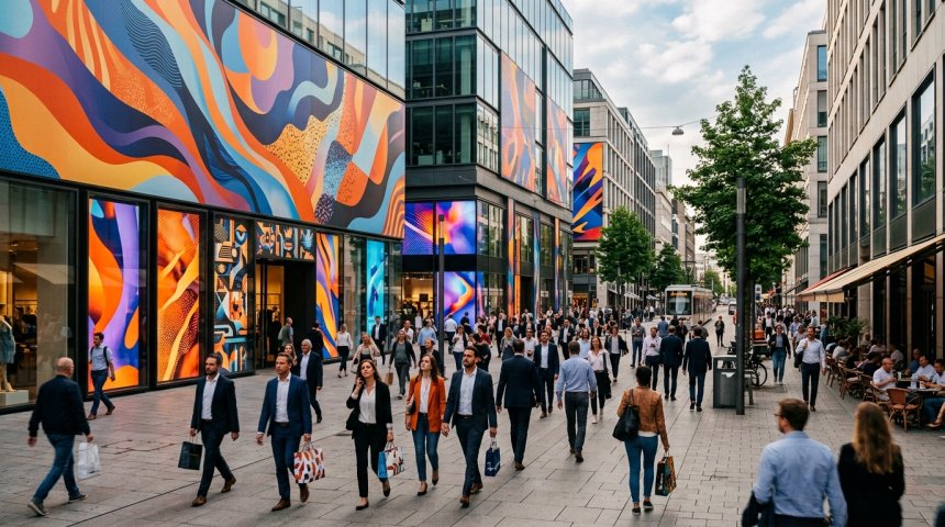 7 Creative Ways Large Format Graphics Boost Business Visibility