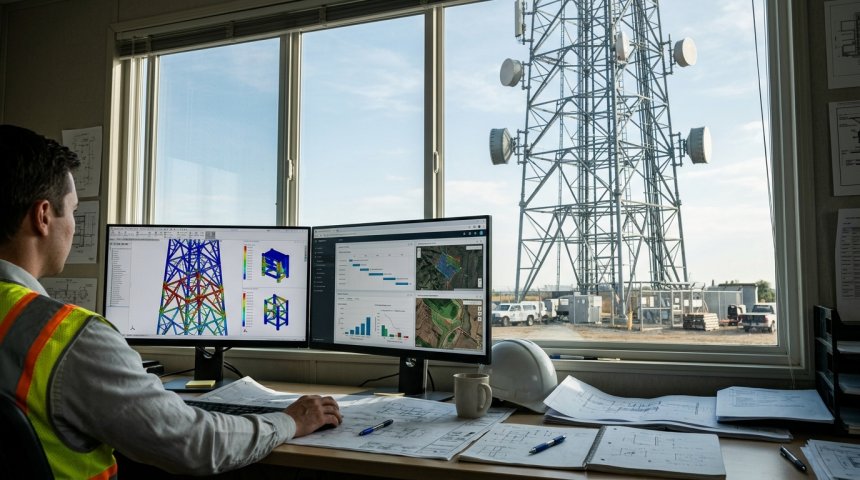 Smart Telecom Tower Design: How to Reduce Project Costs by 30%